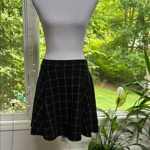 Divided Black and White Skirt